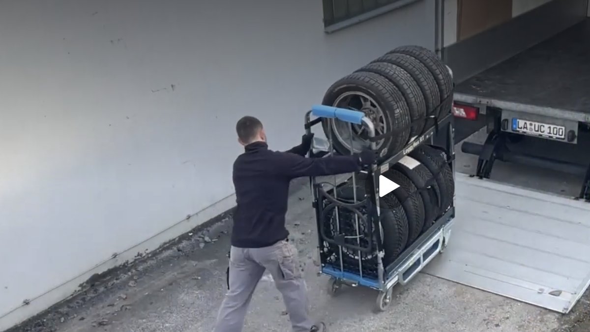 Anteprima video: Trasportare ruote con il Loggyflex RT
