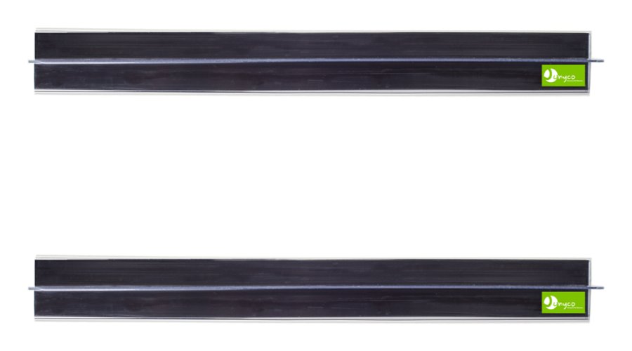 Magnetic anti-roll guard on the Loggyflex intermediate shelf with small parts