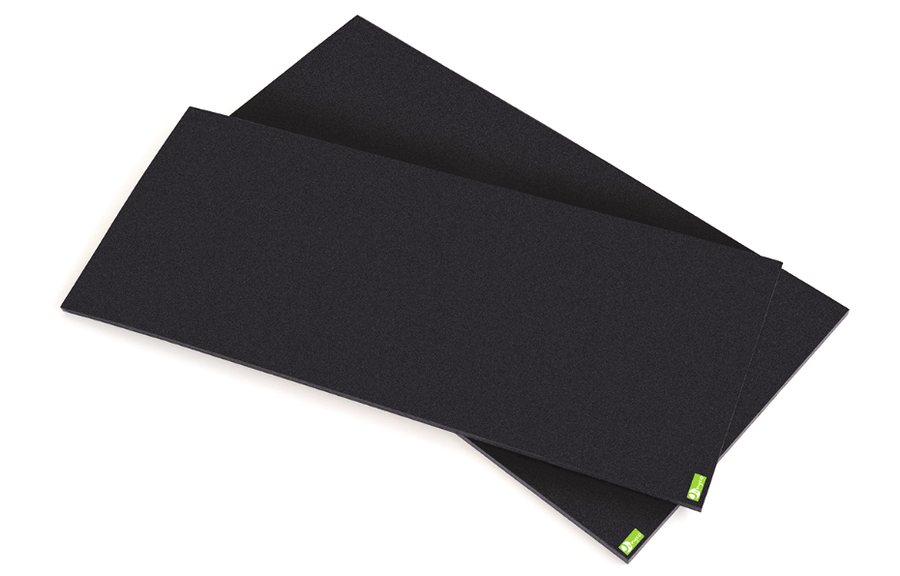 Black foam pad for the plastic floor of Loggyflex trolleys
